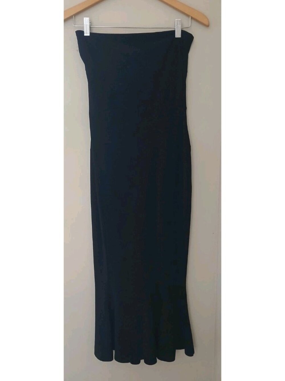 Norma Kamali Strapless Midi Dress